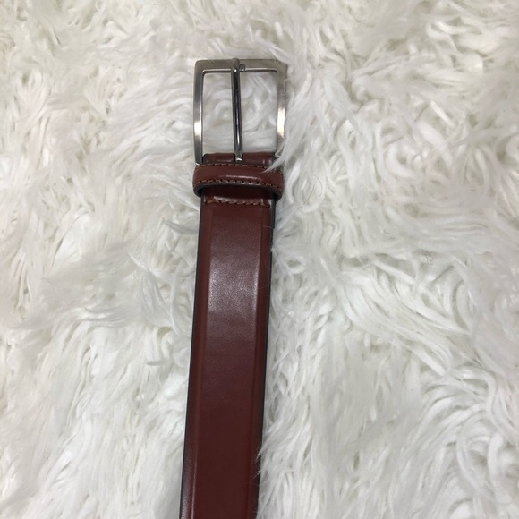 Florsheim Brown 100% Leather Belt - Picture 2 of 4